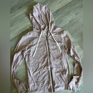 Old Navy Light Pink Zip-Up Hoodie